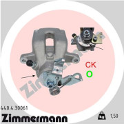 440.4.30061 ZIMMERMANN brzdový strmeň 440.4.30061 ZIMMERMANN