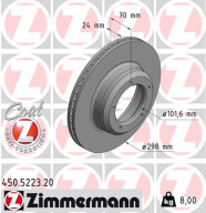 450.5223.20 Brzdový kotouč COAT Z ZIMMERMANN