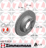 460.1528.20 Brzdový kotouč COAT Z ZIMMERMANN