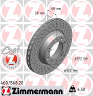 460.1568.20 Brzdový kotouč COAT Z ZIMMERMANN