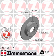 470.2402.20 Brzdový kotouč COAT Z ZIMMERMANN