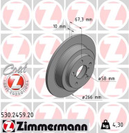 530.2459.20 Brzdový kotouč COAT Z ZIMMERMANN