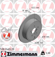 530.2465.20 ZIMMERMANN brzdový kotúč 530.2465.20 ZIMMERMANN