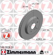 590.2828.20 Brzdový kotouč COAT Z ZIMMERMANN