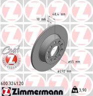 600.3241.20 Brzdový kotouč COAT Z ZIMMERMANN