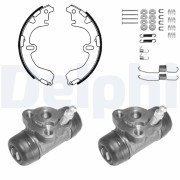 1072 Sada brzdových čelistí DELPHI