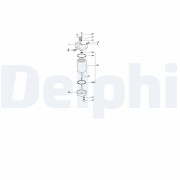 5860B090 Palivový filtr DELPHI