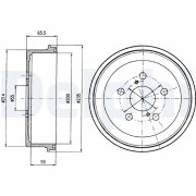 BF341 Brzdový buben DELPHI