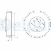 BF649 Brzdový buben DELPHI