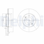 BG3147 DELPHI brzdový kotúč BG3147 DELPHI