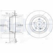 BG3757 Brzdový kotouč DELPHI