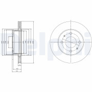 BG3946 Brzdový kotouč DELPHI