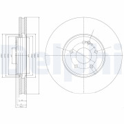 BG9020 Brzdový kotouč DELPHI