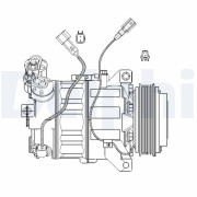 CS20482 Kompresor, klimatizace DELPHI