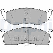 LP1164 Sada brzdových destiček, kotoučová brzda DELPHI