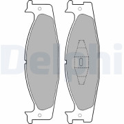 LP1170 Sada brzdových destiček, kotoučová brzda DELPHI