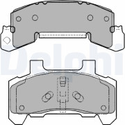 LP1263 Sada brzdových destiček, kotoučová brzda DELPHI