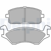 LP169 Sada brzdových destiček, kotoučová brzda DELPHI