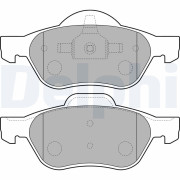 LP1714 Sada brzdových destiček, kotoučová brzda DELPHI