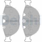 LP1798 Sada brzdových destiček, kotoučová brzda DELPHI