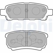 LP1852 Sada brzdových destiček, kotoučová brzda DELPHI