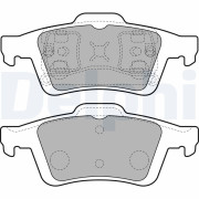 LP1870 Sada brzdových destiček, kotoučová brzda DELPHI