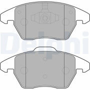 LP1904 Sada brzdových destiček, kotoučová brzda DELPHI