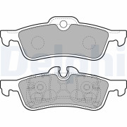 LP1912 Sada brzdových destiček, kotoučová brzda DELPHI