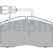 LP1945 Sada brzdových destiček, kotoučová brzda DELPHI