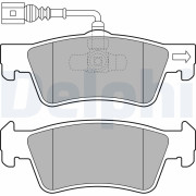 LP2086 Sada brzdových destiček, kotoučová brzda DELPHI