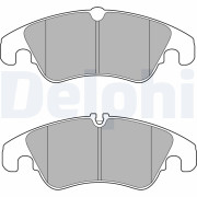 LP2715 Sada brzdových destiček, kotoučová brzda DELPHI