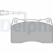 LP3157 Sada brzdových destiček, kotoučová brzda DELPHI