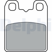 LP3382 Sada brzdových destiček, parkovací brzda DELPHI