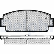 LP363 Sada brzdových destiček, kotoučová brzda DELPHI