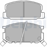 LP402 Sada brzdových destiček, kotoučová brzda DELPHI