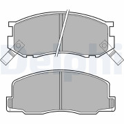 LP409 Sada brzdových destiček, kotoučová brzda DELPHI