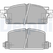 LP462 Sada brzdových destiček, kotoučová brzda DELPHI