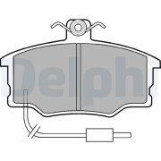 LP569 Sada brzdových destiček, kotoučová brzda DELPHI