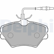 LP862 Sada brzdových destiček, kotoučová brzda DELPHI