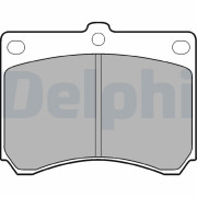 LP935 Sada brzdových destiček, kotoučová brzda DELPHI