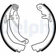 LS1246 Sada brzdových čelistí DELPHI
