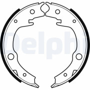 LS1994 Sada brzdových čelistí, parkovací brzda DELPHI