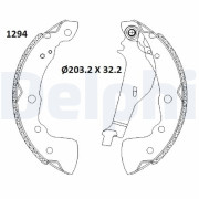 LS2181 Sada brzdových čelistí DELPHI