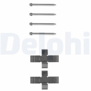 LX0009 Sada příslušenství, obložení kotoučové brzdy DELPHI