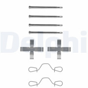 LX0022 Sada příslušenství, obložení kotoučové brzdy DELPHI