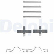 LX0041 Sada příslušenství, obložení kotoučové brzdy DELPHI