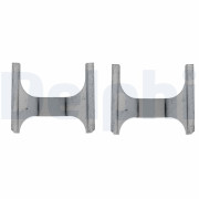 LX0148 Sada příslušenství, obložení kotoučové brzdy DELPHI