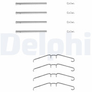 LX0157 Sada příslušenství, obložení kotoučové brzdy DELPHI