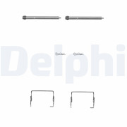 LX0264 Sada příslušenství, obložení kotoučové brzdy DELPHI