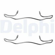 LX0326 Sada příslušenství, obložení kotoučové brzdy DELPHI